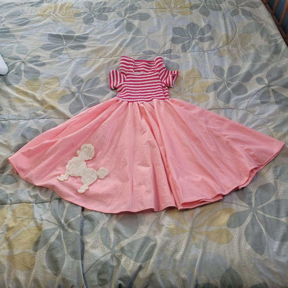 Rubies, kids poodle skirt costume, M